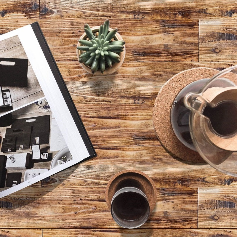 Wood Grain Floor Peel And Stick Floor Tiles Floor Removable Self-adhesive Wear-resistant Floor Tiles Self-adhesive Floor