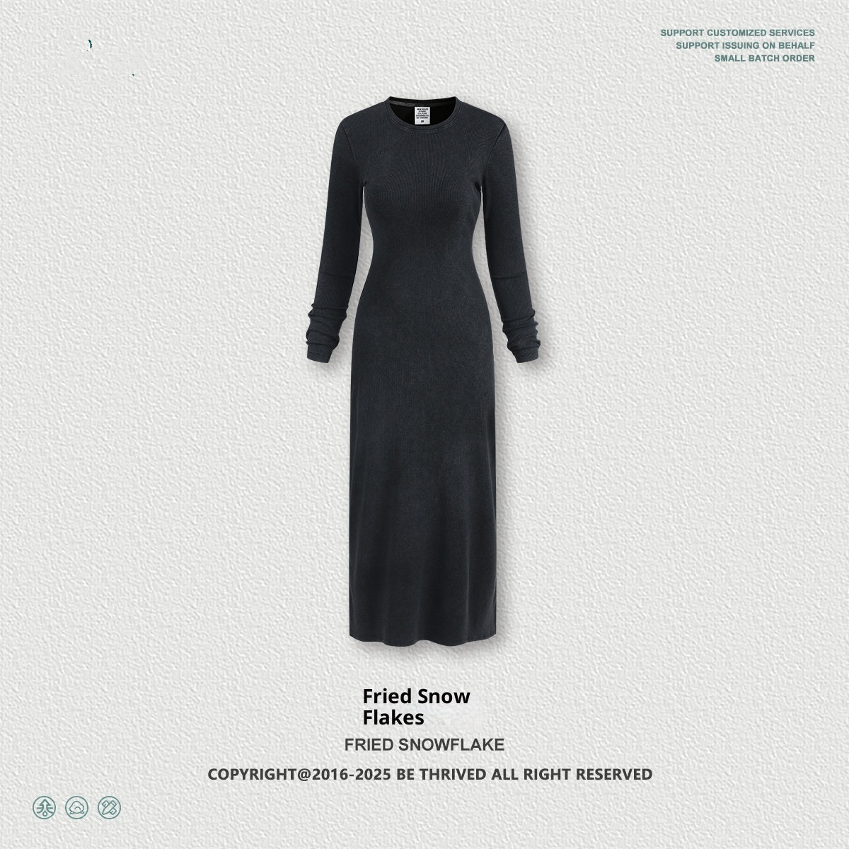 Long Sleeve Dress Split Sheath Dress For Women