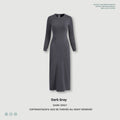 Long Sleeve Dress Split Sheath Dress For Women