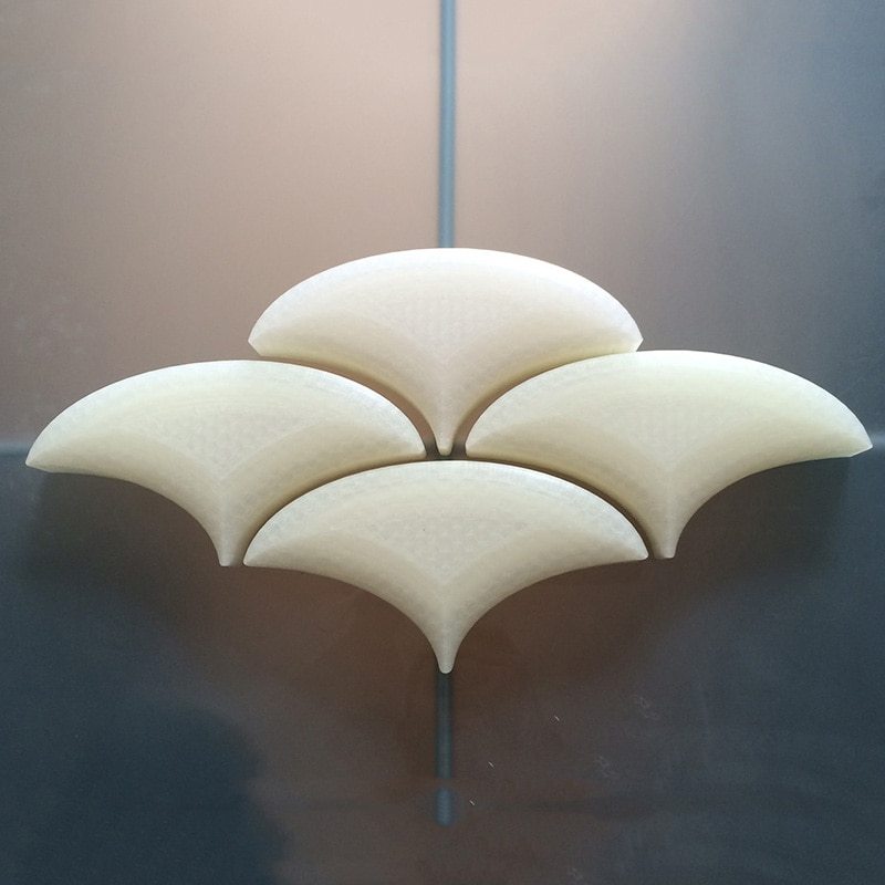 Fashion geometric background wall tiles decoration