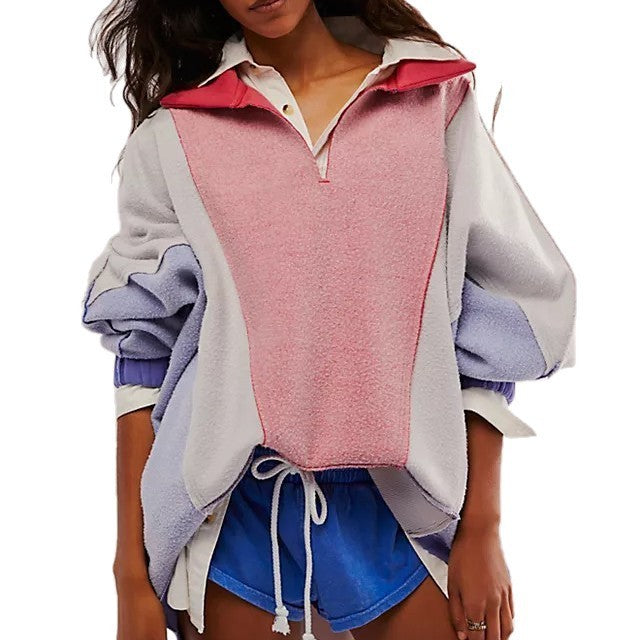 Loose And Lazy Style Cross-border Leisure Pullover Sweatshirt